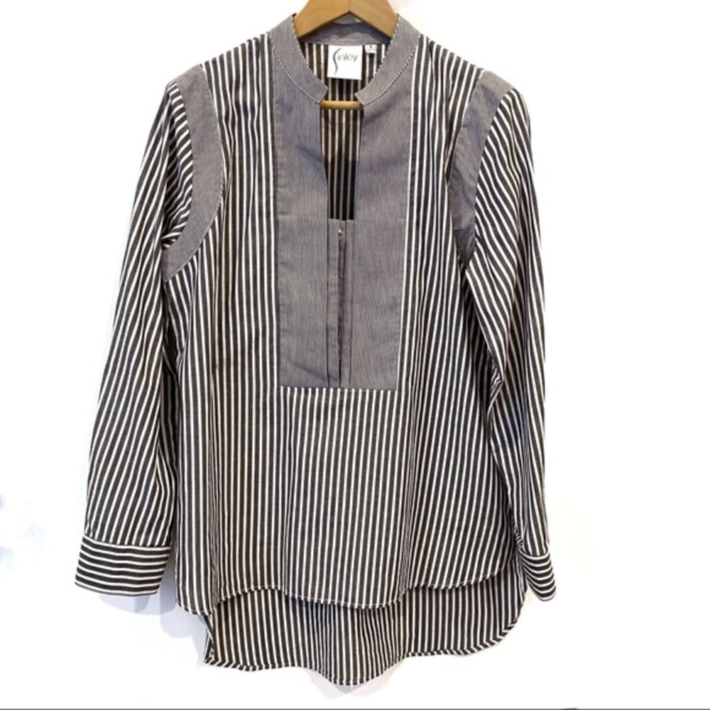 Finley | grey striped Marrakech tunic hi…